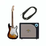 Test & Avis de la guitare Squier Bullet Strat HSS Bundle