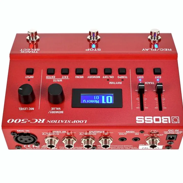 Test, Avis de la pédale Boss RC-500 Loop Station Bundle