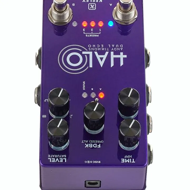 Test & Avis de la pédale Keeley HALO Andy Timmons Echo LTD