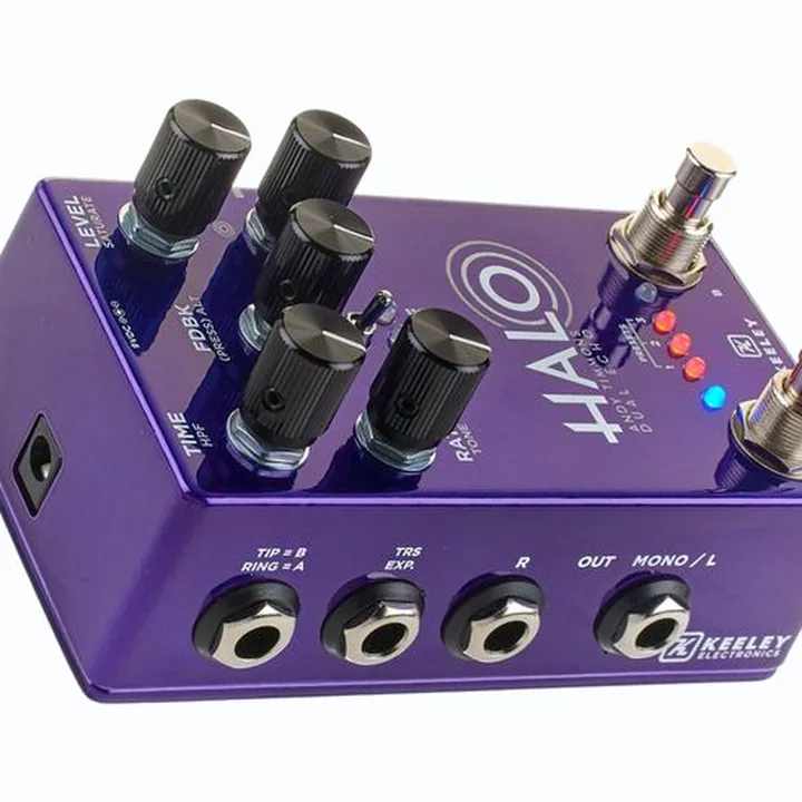 Test & Avis de la pédale Keeley HALO Andy Timmons Echo LTD