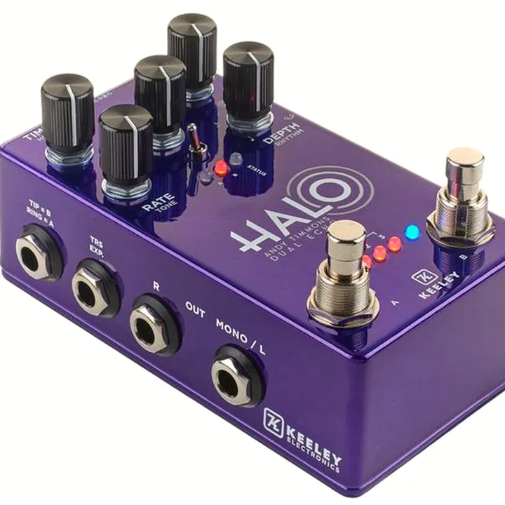 Test & Avis de la pédale Keeley HALO Andy Timmons Echo LTD
