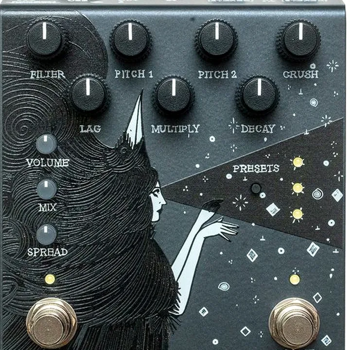 Pédale Old Blood Noise Endeavors Dark Star Stereo Reverb BK