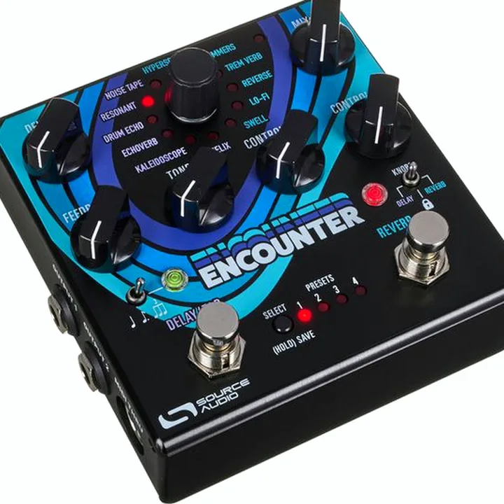 Test & Avis de la pédale Source Audio Encounter SA 264 Delay+Reverb