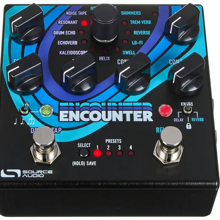 Test & Avis de la pédale Source Audio Encounter SA 264 Delay+Reverb