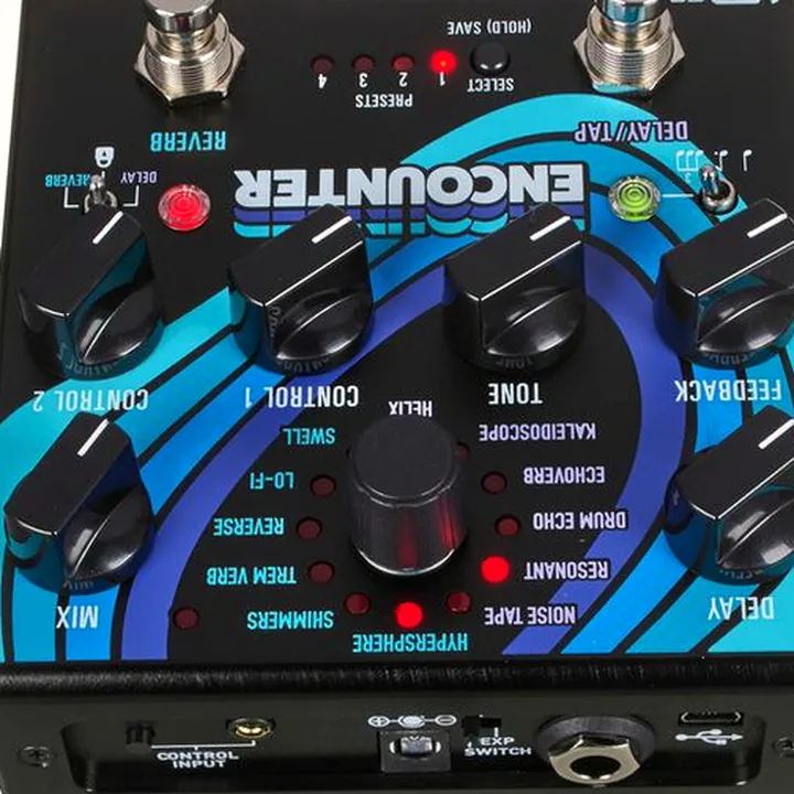 Test & Avis de la pédale Source Audio Encounter SA 264 Delay+Reverb