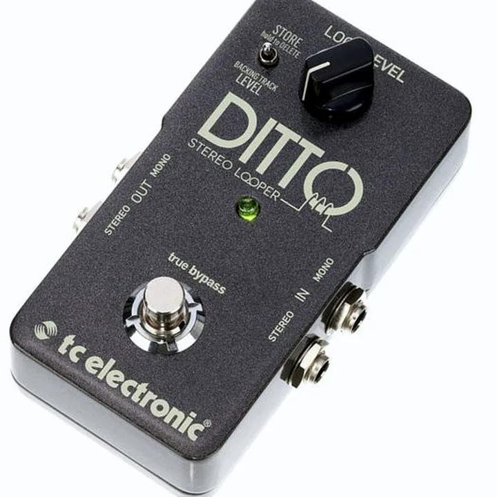 Test & Avis de la pédale tc electronic Ditto Looper Bundle PS G RB