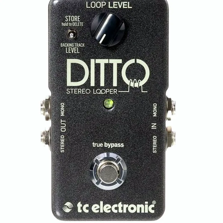 Test & Avis de la pédale tc electronic Ditto Looper Bundle PS G RB