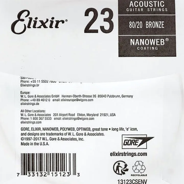 Test, Avis : Elixir .023 Western Guitar