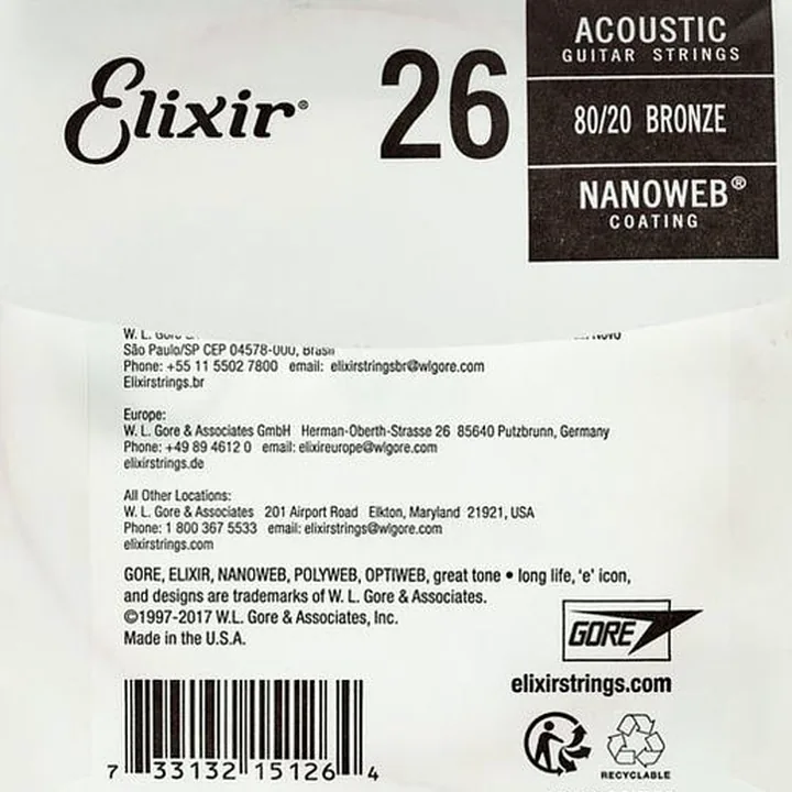 Test & Avis : Elixir .026 Western Guitar