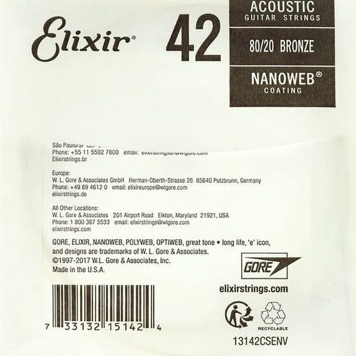 Test & Avis : Elixir .042 Western Guitar