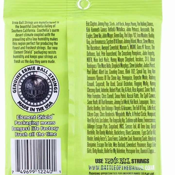 Test, Avis : Ernie Ball 2240 RPS Regular