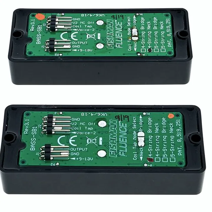 Test & Avis : Fishman Fluence Bass 4 Soapbar Set
