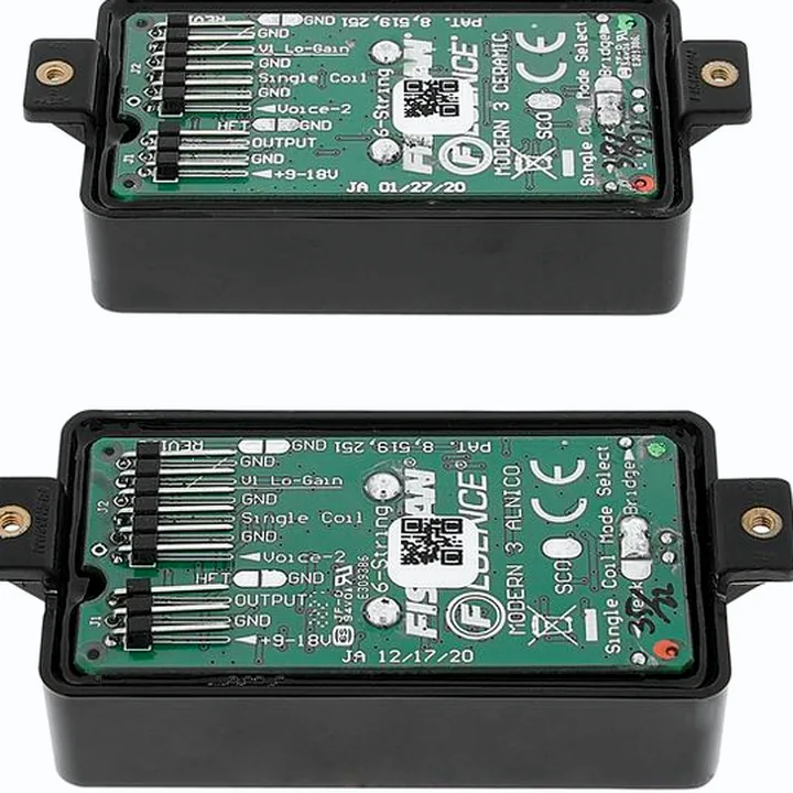 Test & Avis : Fishman Fluence Mod. Humb. V2 Set BK