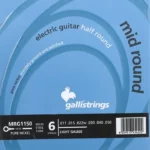 Test & Avis : Galli Strings MRG1150 E-Guitar Half Round