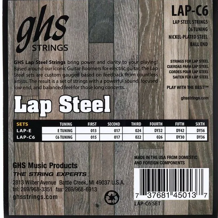Test, Avis : GHS Electric Lap Steel LAP-C6