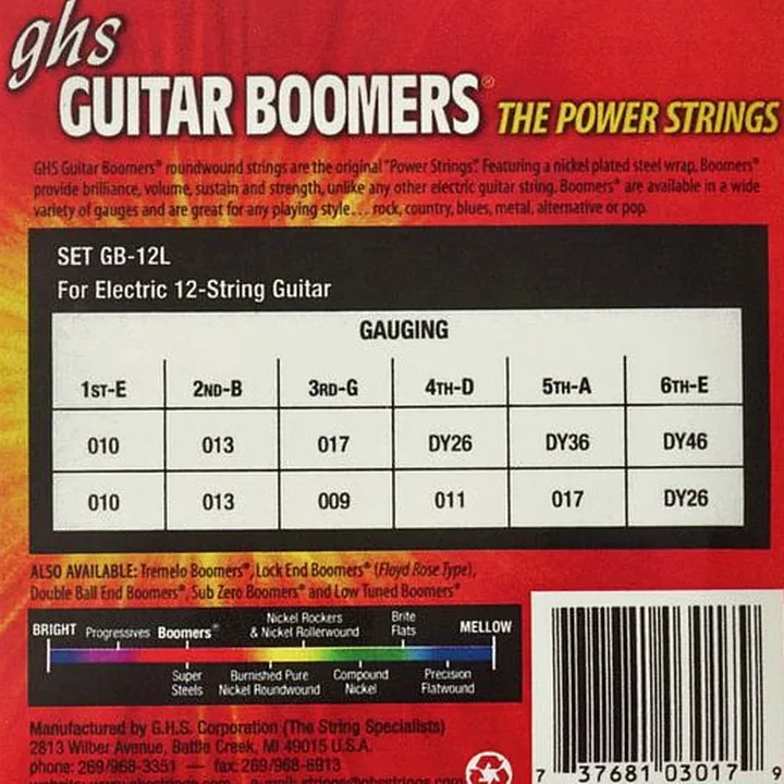 Test & Avis : GHS GB12L-Boomers