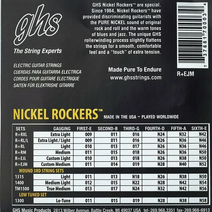 Test & Avis : GHS Nickel Rockers Medium