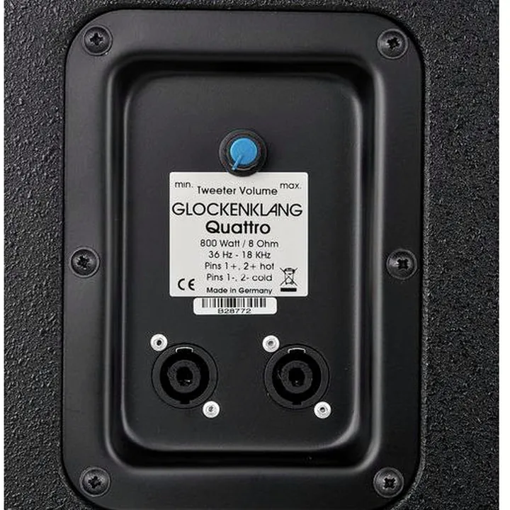 Test, Avis : Glockenklang Quattro 8 Ohms