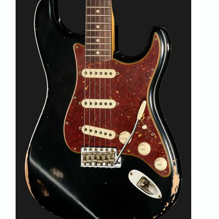 Test, Avis Guitare électrique Fender 63 Strat Black Relic