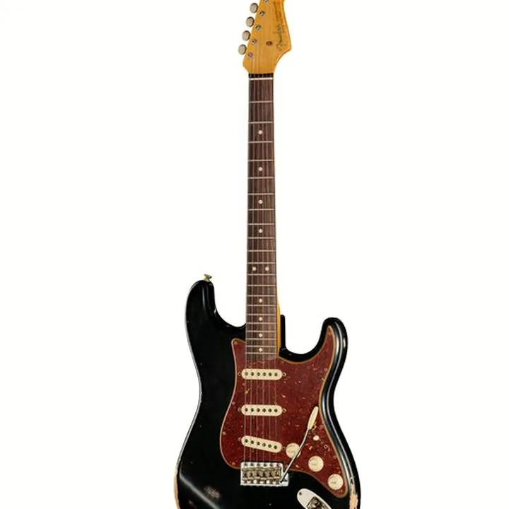 Guitare électrique Fender 63 Strat Black Relic