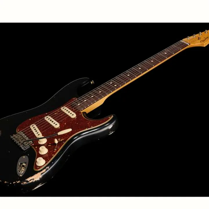 Test, Avis Guitare électrique Fender 63 Strat Black Relic