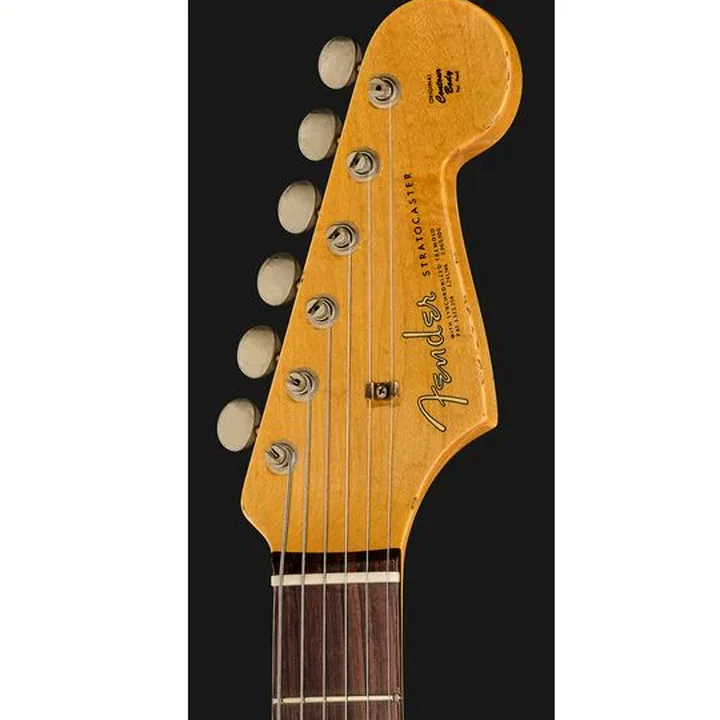 Test, Avis Guitare électrique Fender 63 Strat Black Relic