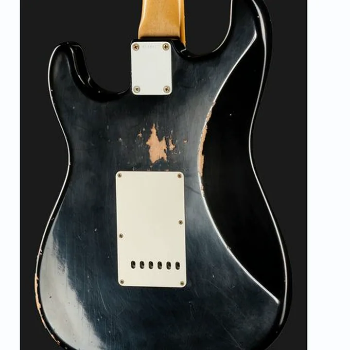 Test, Avis Guitare électrique Fender 63 Strat Black Relic