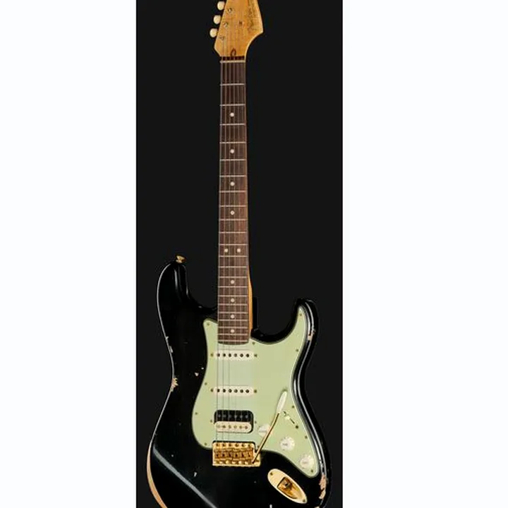 Test & Avis Guitare électrique Fender 63 Strat RW Black Relic HSS