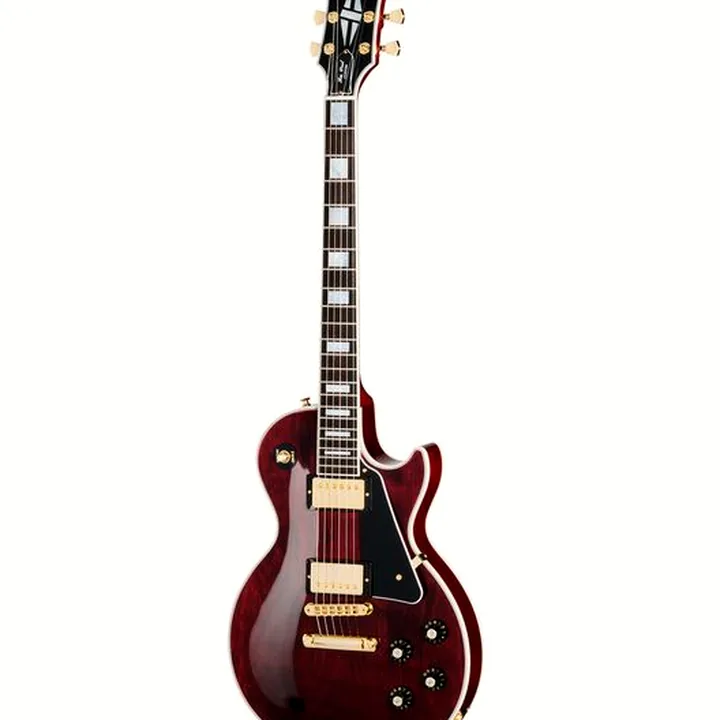 Guitare électrique Gibson Les Paul Custom 70s Wine Red