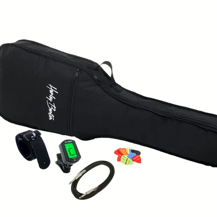 Test, Avis Guitare électrique Harley Benton SC-1000LH SBK Progressi Bundle