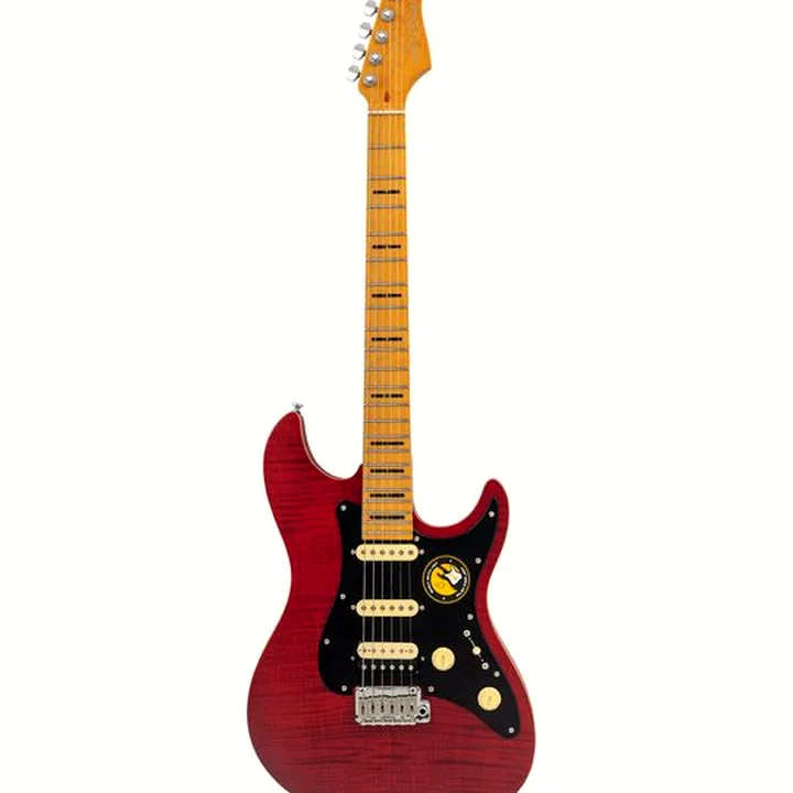 Guitare électrique Larry Carlton S7 FM See Thru Red New Gen