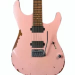 Test, Avis Guitare électrique Mayones Guitars Aquila Aged V24 S 6 Pink