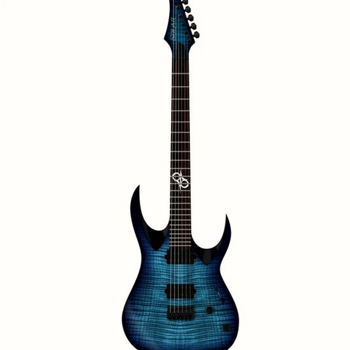 Guitare électrique Solar Guitars AB2.6Blue Burst Thomann LTD