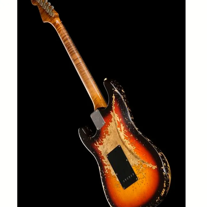 Test & Avis Guitare Fender 60 Strat C3TSB SH Relic
