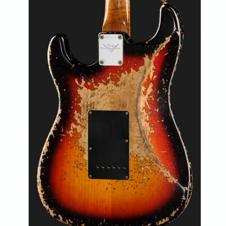 Test & Avis Guitare Fender 60 Strat C3TSB SH Relic