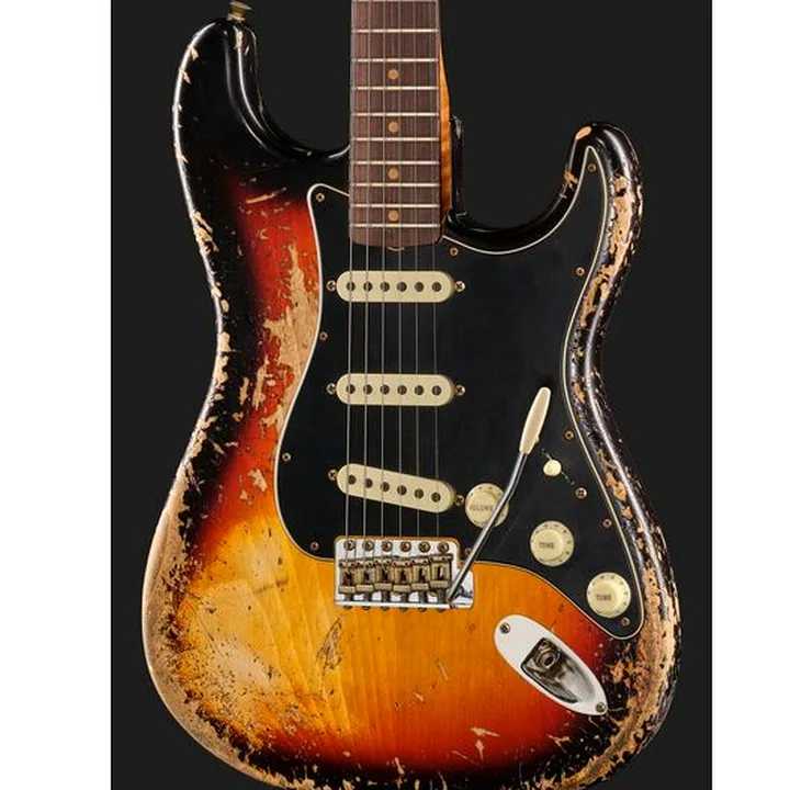 Test & Avis Guitare Fender 60 Strat C3TSB SH Relic
