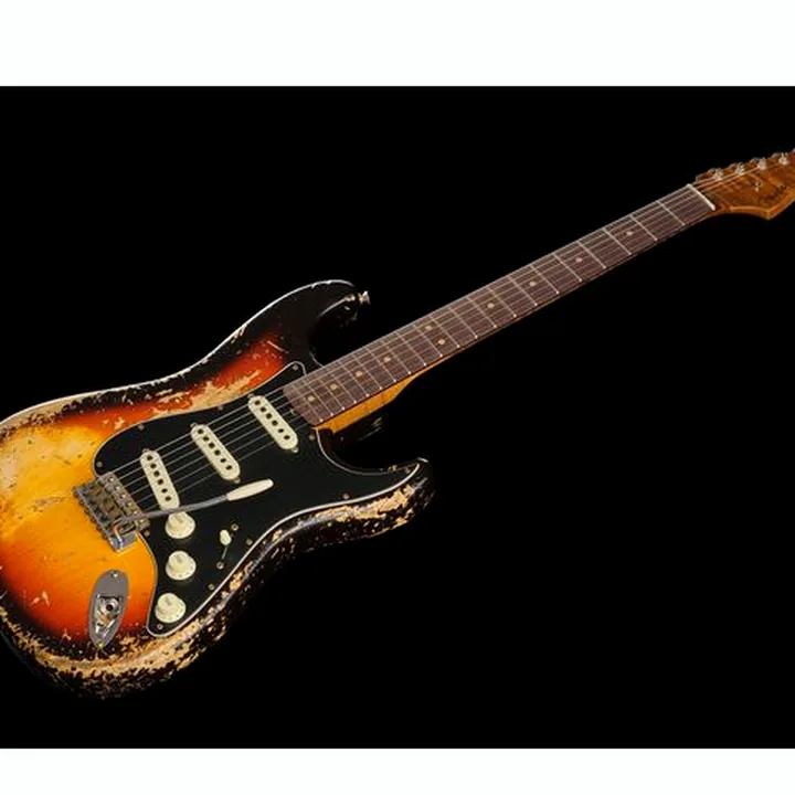 Test & Avis Guitare Fender 60 Strat C3TSB SH Relic
