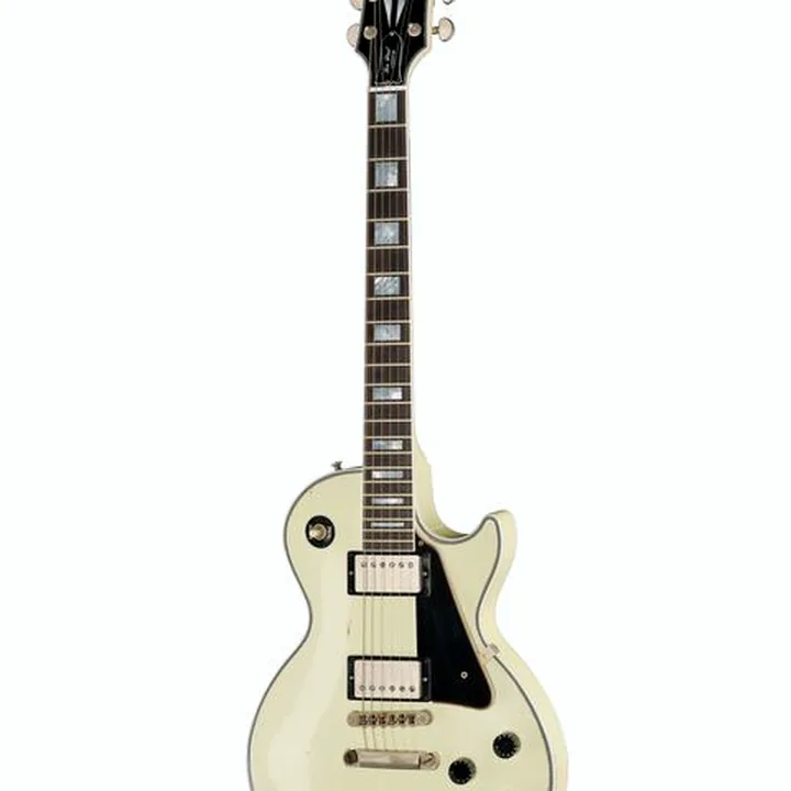 Guitare Gibson Les Paul Custom Cl White HA