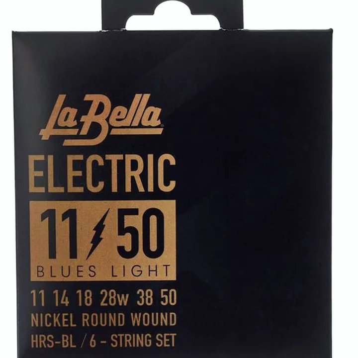Test & Avis : La Bella HRS-BL El. Guitar RWNP