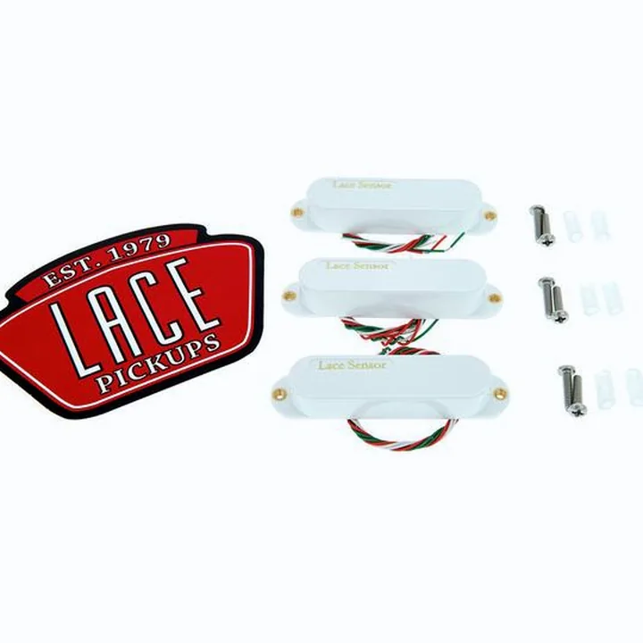 Test & Avis : Lace Pickups Sensor Gold 3 Pack WH