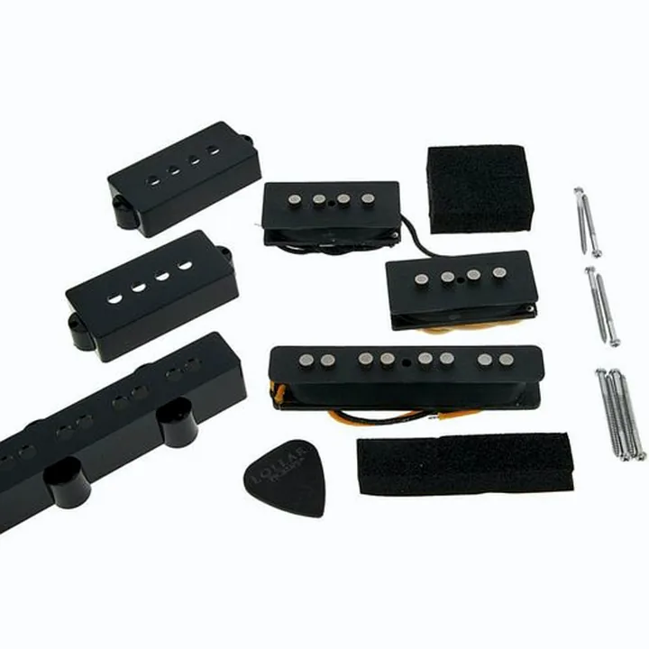 Test, Avis : Lollar PJ-Bass Set HW bridge 4S Black