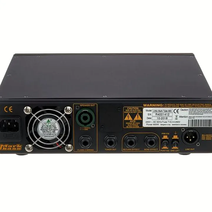 Test & Avis : Markbass Little Mark Tube 800