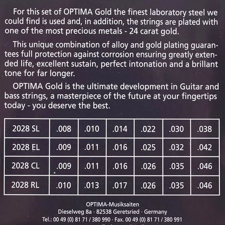 Test, Avis : Optima 2028EL