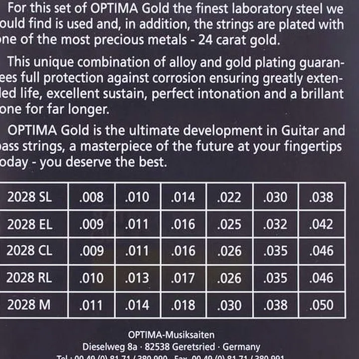 Test, Avis : Optima 2028M