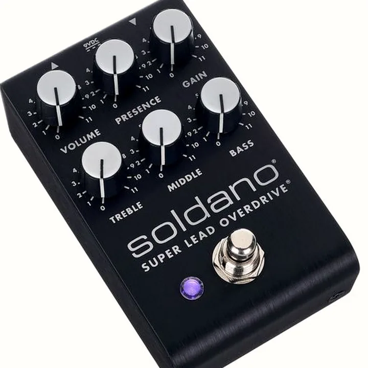 Test & Avis Pédale Soldano SLO Overdrive Black Out LTD
