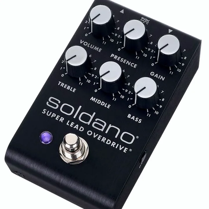 Test & Avis Pédale Soldano SLO Overdrive Black Out LTD