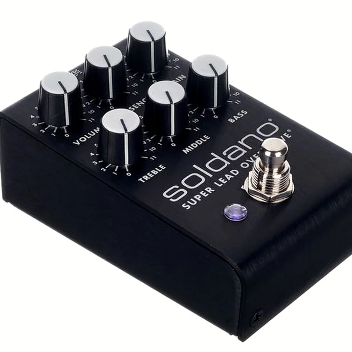 Test & Avis Pédale Soldano SLO Overdrive Black Out LTD
