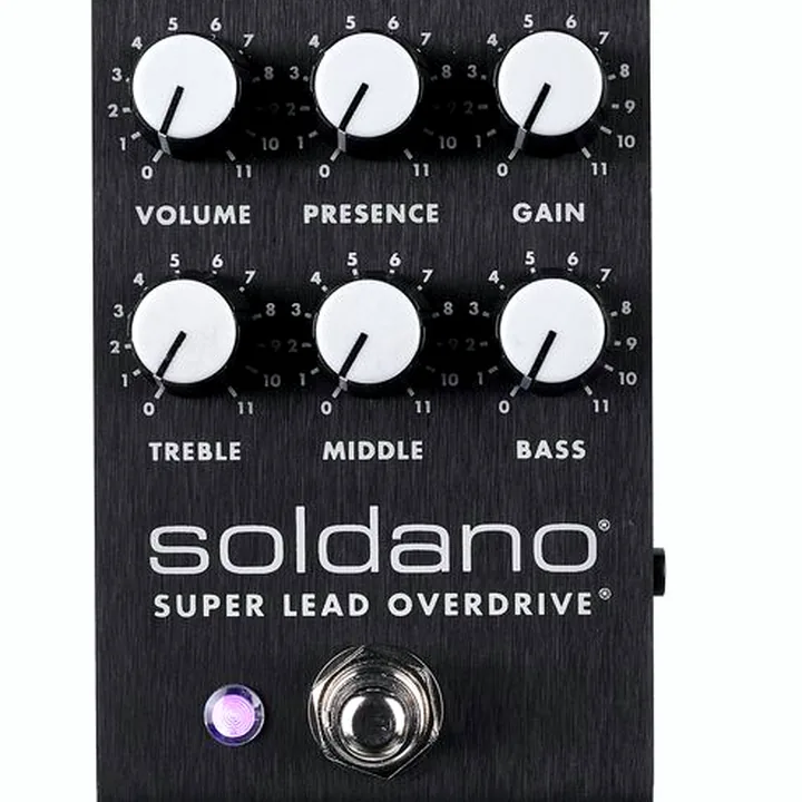 Test & Avis Pédale Soldano SLO Overdrive Black Out LTD