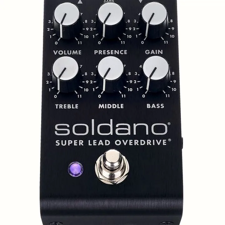 Test & Avis Pédale Soldano SLO Overdrive Black Out LTD