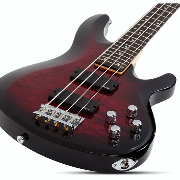 Test & Avis : Schecter C-4 Plus See-Thru Cherry Burst